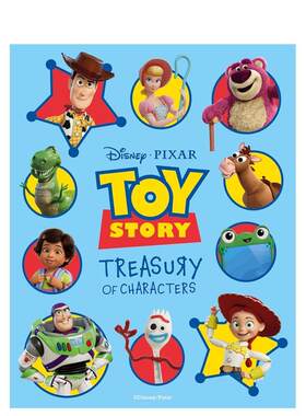 【预售】迪士尼皮克斯玩具总动员角色宝库 Toy Story Treasury of Characters 原版英文儿童绘本