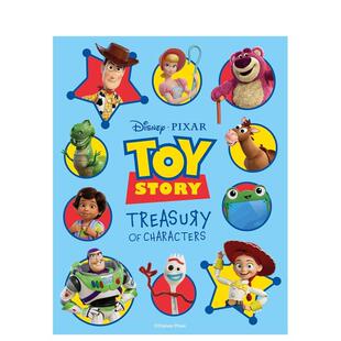 【预售】迪士尼皮克斯玩具总动员角色宝库 Toy Story Treasury of Characters 原版英文儿童绘本