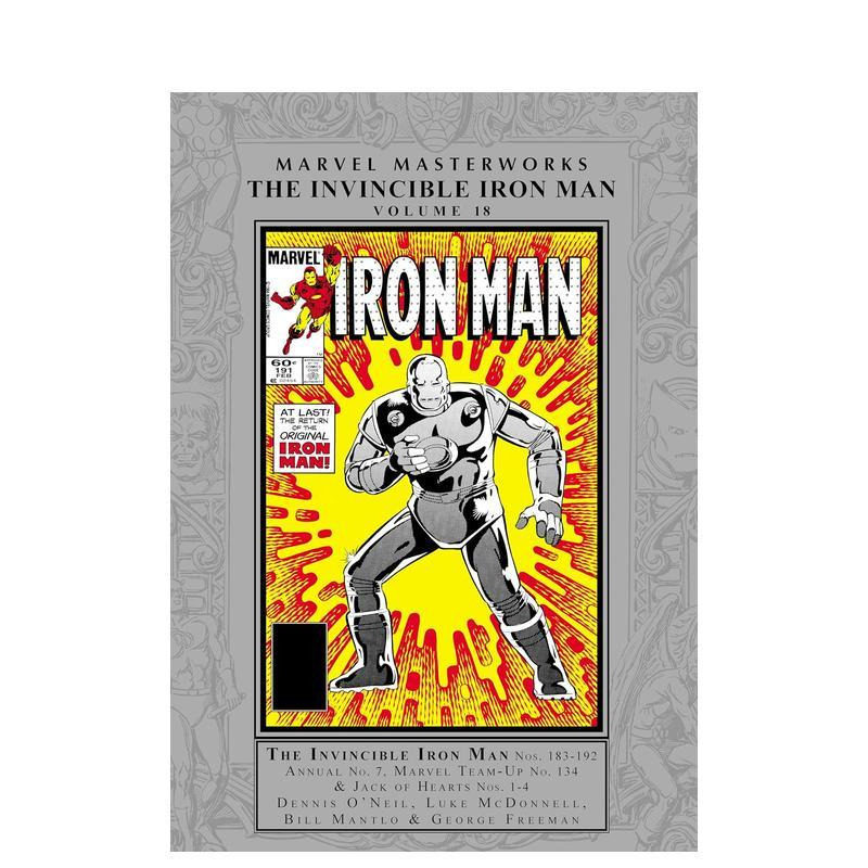 【预售】漫威漫画 漫威大师作品:无敌钢铁侠 卷18 MARVEL MASTERWORKS:THE INVINCIBLE IRON MAN Vol.18 英文漫画原版进口美漫书