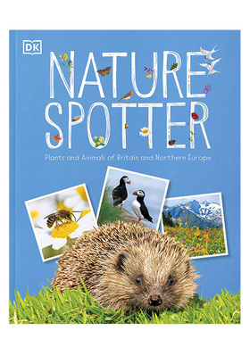 【预售】自然观察者Nature Spotter 青少年生物百科知识大全彩图精装图册书 英文原版 进口图书书籍