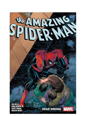 【现货】英文漫画 超凡蜘蛛侠 卷12：大错特错 by 泽布·威尔斯 AMAZING SPIDER-MAN BY ZEB WELLS VOL. 12 原版英文图书