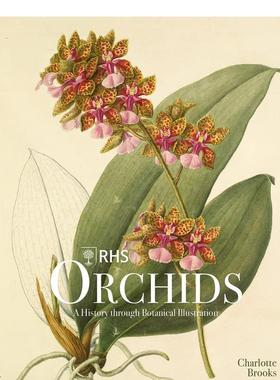 【现货】皇家园艺协会：兰花 插画图鉴 RHS Orchids 原版英文插画原画设定集图书书籍