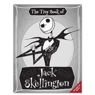 【现货】圣诞夜前的噩梦:骷髅杰克小书 英文版 Nightmare Before Christmas:The Tiny Book of Jack Skellington南瓜王杰克斯金顿
