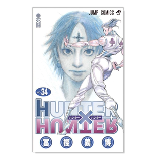 【现货】日版漫画 全职猎人34 富坚义博 HUNTER X HUNTER 34 集英社 日文漫画书日本原版进口图书籍