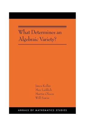 【预售】是什么决定了代数的多样性？ What Determines an Algebraic Variety?: (AMS-216) 原版英文社会科学图书
