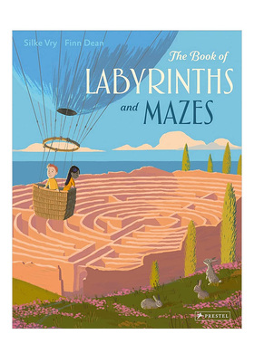 【现货】一本关于多样迷宫之书The Book of Labyrinths and Mazes 6岁以上益智玩乐趣味迷宫书 英文原版 迷路园书籍进口