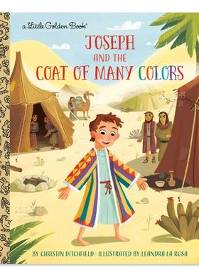 【预售】约瑟与彩衣 Joseph and the Coat of Many Colors英文儿童绘本原版图书进口书籍DITCHFIELD, CHRISTIN
