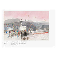 【 Pre-sale 】 A collection of Works by Mitsumasa Anno, a master of Japanese picture books, a collection of Japanese art paintings, original imported book illustrations, published by Tokyo Fine Arts Publishing thumbnail 4