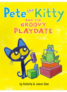 【现货】Pete the Kitty and the Groovy Playdate 皮特猫糟糕的玩耍书籍进口原版