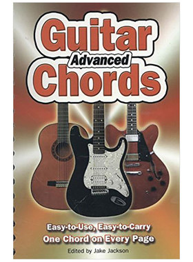 【现货】Advanced Guitar Chords 吉他和弦进阶 英文原版音乐乐器学习书籍进口