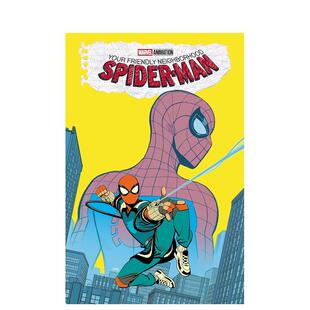 好邻居蜘蛛侠：老派与新派 Neighborhood 预售 你 New 英文图书 School Your 英文漫画 Man Spider Friendly 原版 Old