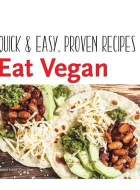 【现货】素食 Eat Vegan 原版英文餐饮生活美食图书