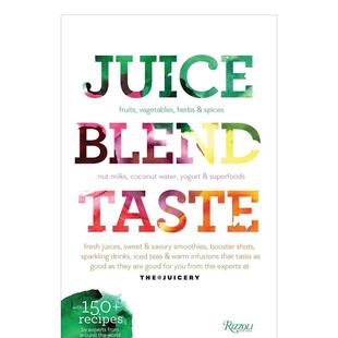 JUICE. 果汁·融合·味道 BLEND. TaSTE. 英文餐饮生活美食图书 原版 现货