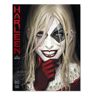 Harleen 进口图书美漫书籍 DC漫画 英文漫画书原版 小丑女 精装 诞生 哈莉奎茵 哈琳传 预售