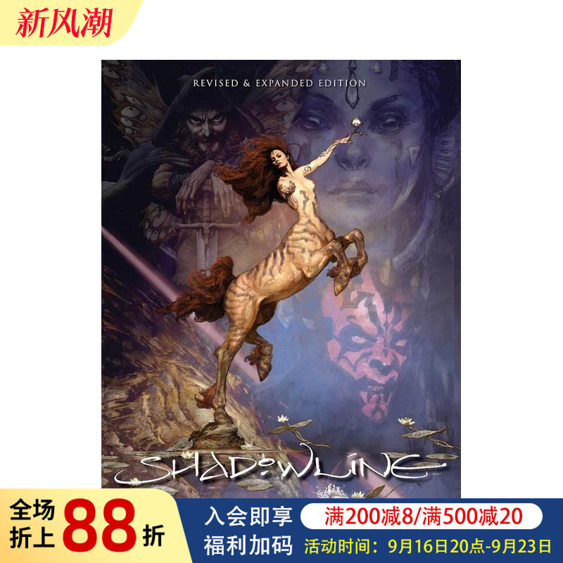 【预售】漫画 阴影线 Shadowline：The Art of Iain McCaig 英文漫画书原版进口美漫漫画书籍