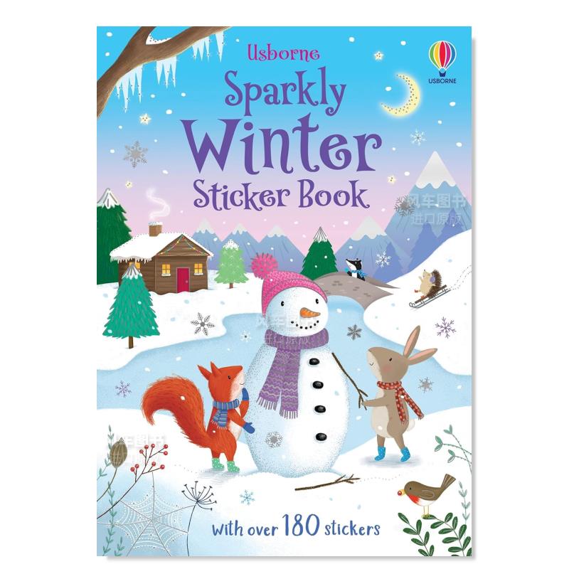 闪亮的冬日(贴纸书)Sparkly