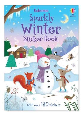 【预售】闪亮的冬日(贴纸书) Sparkly Winter Sticker Book英文儿童趣味原版图书外版进口书籍Alice Beecham
