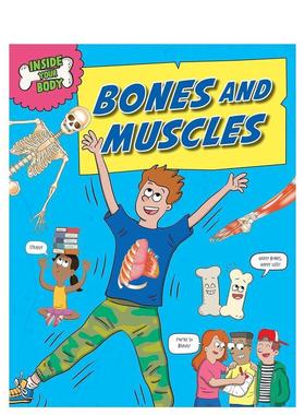 【现货】你的身体内部：骨骼和肌肉 Inside Your Body: Bones and Muscles 原版英文儿童绘本图书书籍