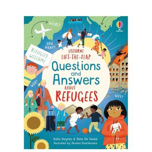 【预售】【翻翻书】难民 Lift-the-flap Questions and Answers about Refugees 原版英文儿童趣味