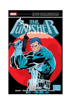 【预售】(预计3月出版)惩罚者 史诗合集：生存 Punisher Epic Collection: Survival 原版英文漫画书 漫威Marvel