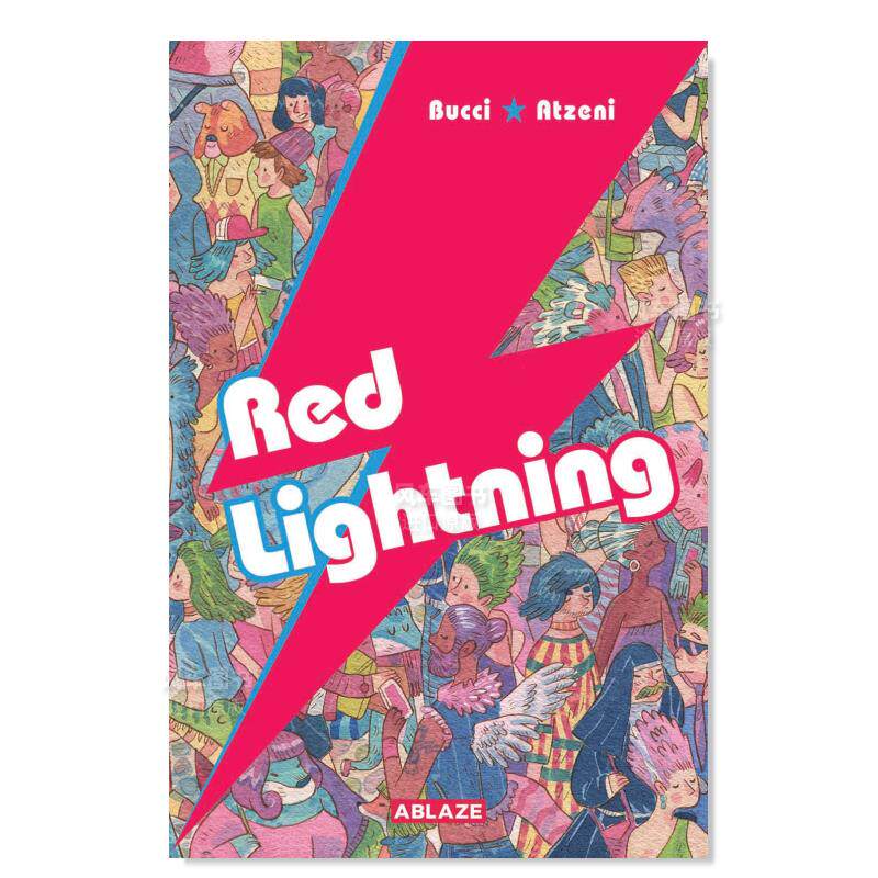 【预 售】红色闪电 red lightning英文漫画原版图书外版进口书籍bucci