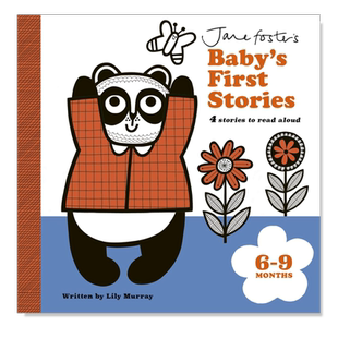 【预售】宝宝的第一个故事:与6-9个月宝宝一起看、听 Jane Foster's Baby's First Stories 英文原版低幼儿童纸板书英语学习绘本