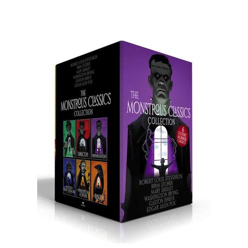 【预售】经典怪物故事盒装集 Monstrous Classics Collection (Boxed Set) 原版英文青少年读物图书书籍