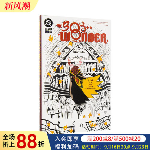 【现货】DC漫画 达米安罗宾神奇小子 精装版合集 The Boy Wonder 英文漫画书原版进口美漫漫画图书籍 神奇小子/非凡男孩