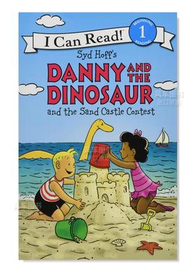 【现货】【丹尼和恐龙】沙堡比赛 Danny and the Dinosaur and the Sand Castle Contest英文儿童原版图书外版进口书籍Hoff, Syd