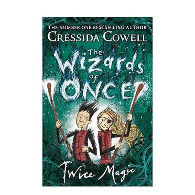 【预售】曾经的魔法师：两次魔法 卷2 The Wizards of Once： Twice Magic： Book 2 原版英文儿童故事 进口图书