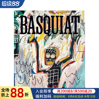 【预售】巴斯奎特：人像·符号·象征 Basquiat: Figures， Signs， Symbols 原版英文艺术画册画集 艺术展览图录 正版进口书