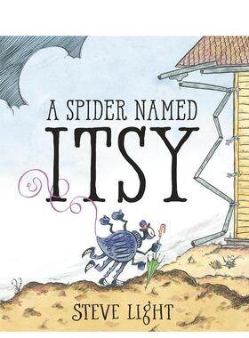【预售】一只叫伊西的蜘蛛 A Spider Named Itsy 原版英文儿童绘本