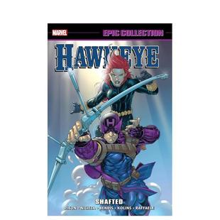 Epic 英文漫画书图书书籍 英文漫画 原版 Shafted Collection Hawkeye 鹰眼史诗系列：箭在弦上 Marvel漫威 预售