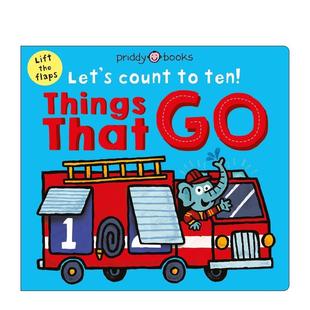 【预售】【我们来数到十】交通工具 【Let's Count to Ten】Things That Go 原版英文儿童绘本图书(预计2月出版)