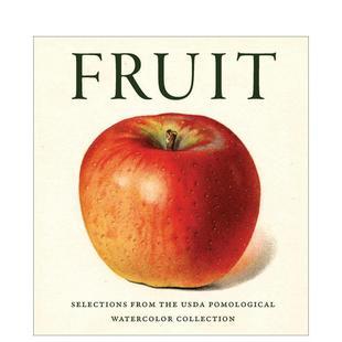 原版 Fruit 果实图谱：美国农业部水果水彩收藏集萃 英文艺术画册画集图书 预售
