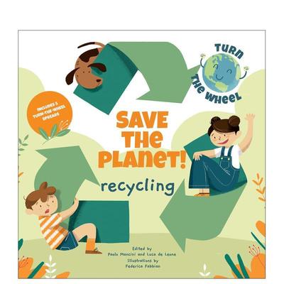 【预售】拯救地球！资源回收 Save the Planet! Recycling 原版英文儿童绘本图书书籍