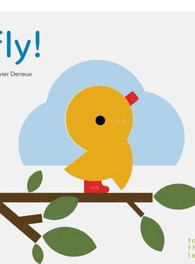 【现货】【触摸书】飞翔 【TouchThinkLearn】Fly 原版英文儿童趣味图书