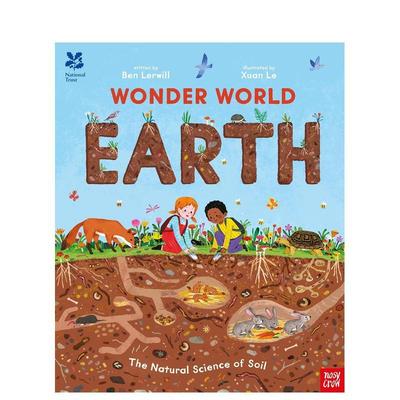 【现货】英国国民信托：奇妙世界：地球 National Trust: Wonder World: Earth 原版英文儿童绘本图书