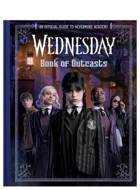 【预售】边缘之书（星期三电影封面版特别版） Book of Outcasts (Wednesday) 原版英文青少年读物图书