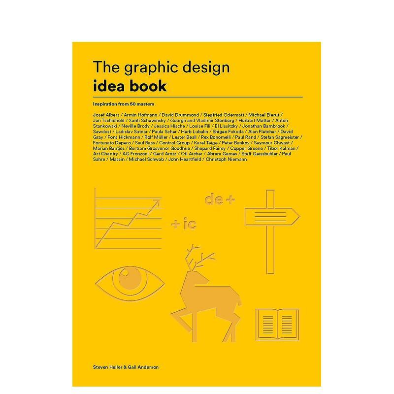 平面设计理念书:灵感来自50位