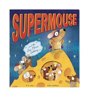 【预售】Supermouse超能鼠 儿童绘本 英文原版 3-6岁趣味阅读书籍进口