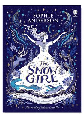 【预售】【蓝彼得图书奖Sophie Anderson】雪姑娘The Snow Girl 英文青少年读物 Melissa Castrillon Usborne children’s books