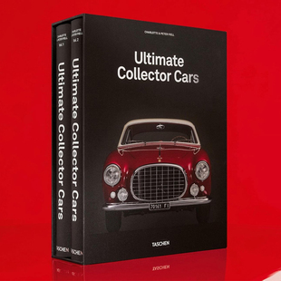 Collector taschen 现货 图书 汽车合集图册精选100辆跑车古董复古车型模型图鉴摄影艺术英文原版 Cars Ultimate 共2册特大开本