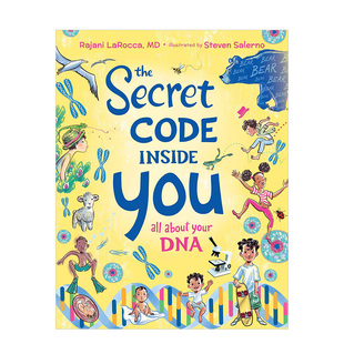 Inside 现货 Secret You 青少年课外读物 密码 英文原版 你身体中 进口图书书籍 The 少儿人体生物科学科普知识阅读书 Code