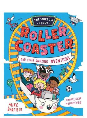 【现货】过山车及其余事物的发明故事 The World’s First Rollercoaster 原版英文儿童绘本图书书籍