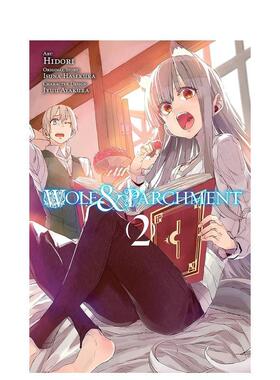 【预售】英文漫画 狼与辛香料 卷2 Wolf & Parchment  Vol. 2 (Manga) 支仓冻砂 奇幻恋爱治愈 原版英文图书