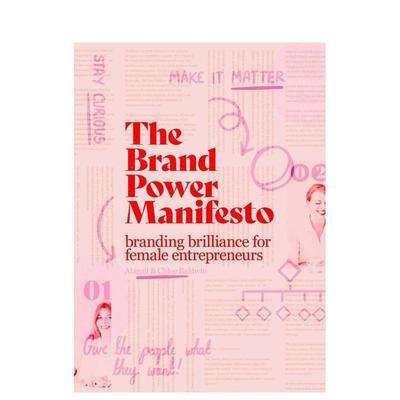 【预售】品牌力量宣言：女性创业者的创意路线 The Brand Power Manifesto 2025年商业图书奖短名单 原版英文商业行销 进口图书