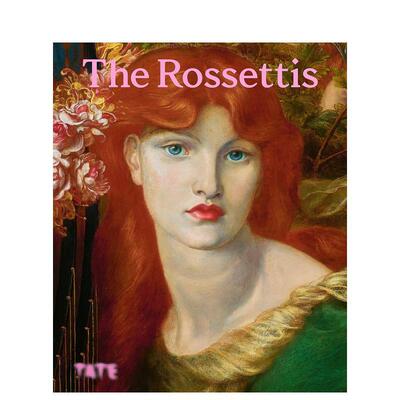 【预售】罗塞蒂一家 The Rossettis  原版英文艺术画册画集图书