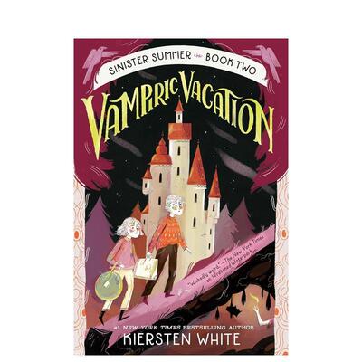 【预售】【险恶夏日】吸血鬼假期 【The Sinister Summer Series】Vampiric Vacation 原版英文儿童章节书 中年级读物