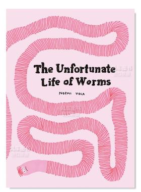 【预售】【意大利插画师Noemi Vola】可怜虫蚯蚓的生活 英文插画/原画/设定集 The Unfortunate Life of Worms